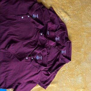 Arizona Jean Company Maroon Polo Shirts
